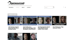 Desktop Screenshot of opensourced.com